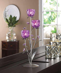 Thumbnail for Fuchsia Blooms Candle Holder - The Fox Decor