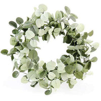 Thumbnail for Silver Drop Eucalyptus Wreath, 14