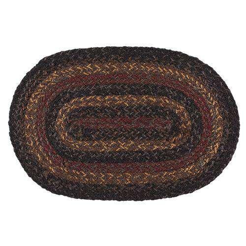 Braided Slate Placemats set of 4 - The Fox Decor