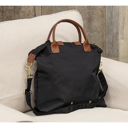 Wyn Packable Tote Bag, Black - The Fox Decor