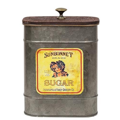 Metal Kitchen Canister 4/set - The Fox Decor