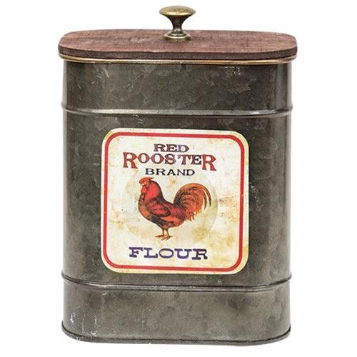 Metal Kitchen Canister 4/set - The Fox Decor