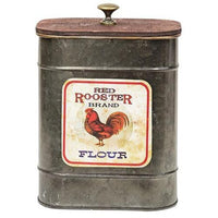 Thumbnail for Metal Kitchen Canister 4/set - The Fox Decor