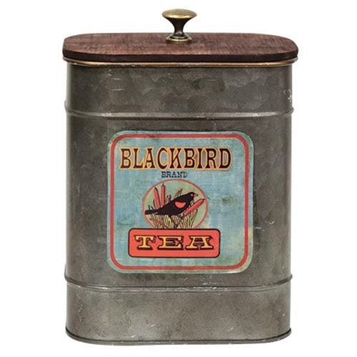 Metal Kitchen Canister 4/set - The Fox Decor