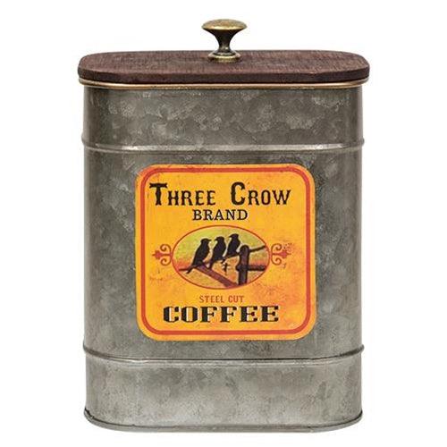 Metal Kitchen Canister 4/set - The Fox Decor