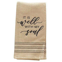 Thumbnail for Well With My Soul Kitchen Dish Towel - The Fox Decor