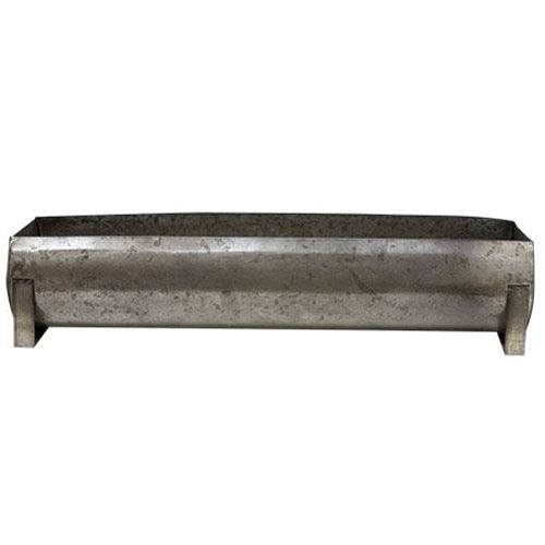 Galvanized Feeder, 23x6x4.75 - The Fox Decor