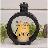 Thumbnail for Round LED Sentiment Lantern, 3 Asstd. Designs Sold Individually - The Fox Decor