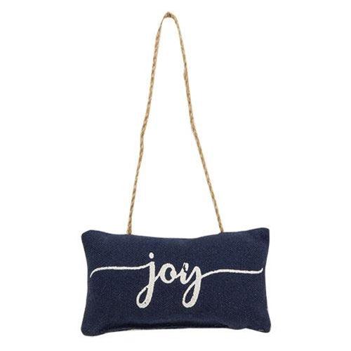 3/Set, Blue Winter Pillow Ornaments - The Fox Decor
