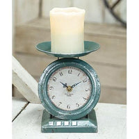 Thumbnail for Vintage Blue Old Town Scale Clock - The Fox Decor