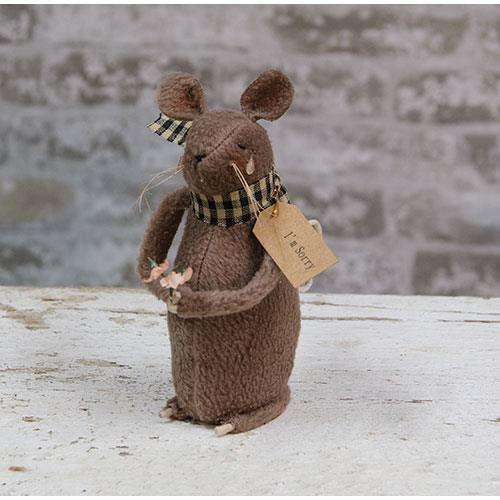 I'm Sorry Mouse Doll - The Fox Decor