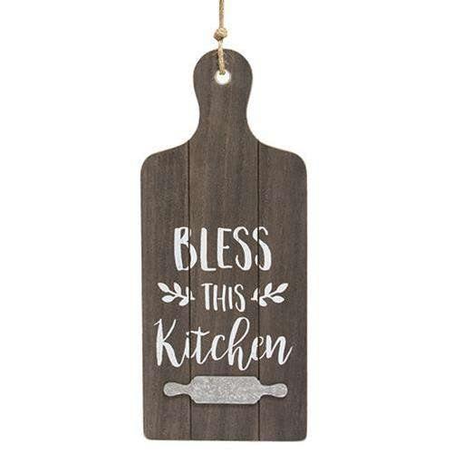 Bless This Kitchen Cutting Board Wall Hanger