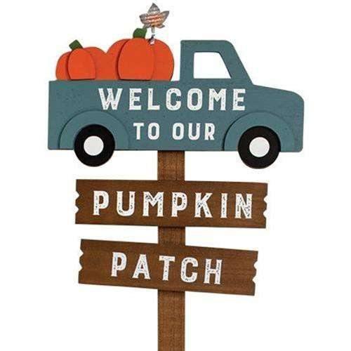 Welcome to our Pumpkin Patch Stake - The Fox Decor