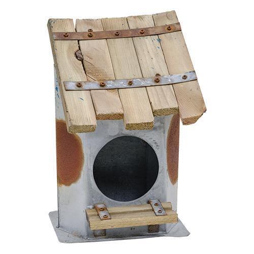 Galvanized Birdhouse - The Fox Decor