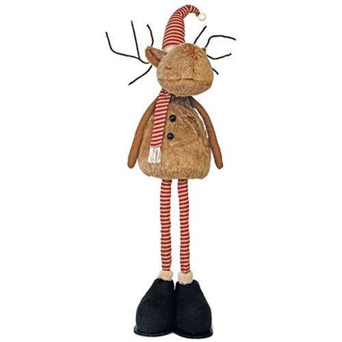 Stuffed Telescoping Leg Moose - The Fox Decor