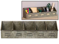 Thumbnail for Galvanized Divided Organizer Containers CWI+ 