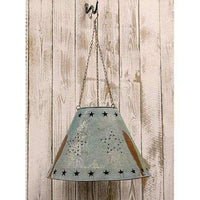 Galvanized Star Lampshade - The Fox Decor