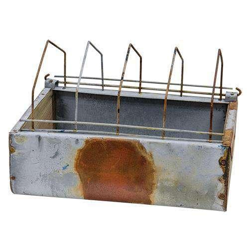 Galvanized Vintage Feeder Box - The Fox Decor