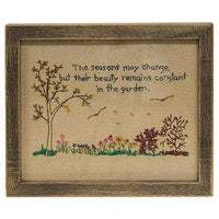 Thumbnail for Garden Sampler Stitched Samplers CWI+ 