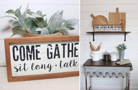 Thumbnail for Gather in Our Kitchen Sign - The Fox Decor