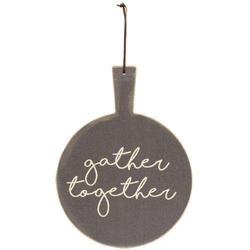 Gather Together Cutting Board Wall Decor Farmhouse Decor CWI+ 