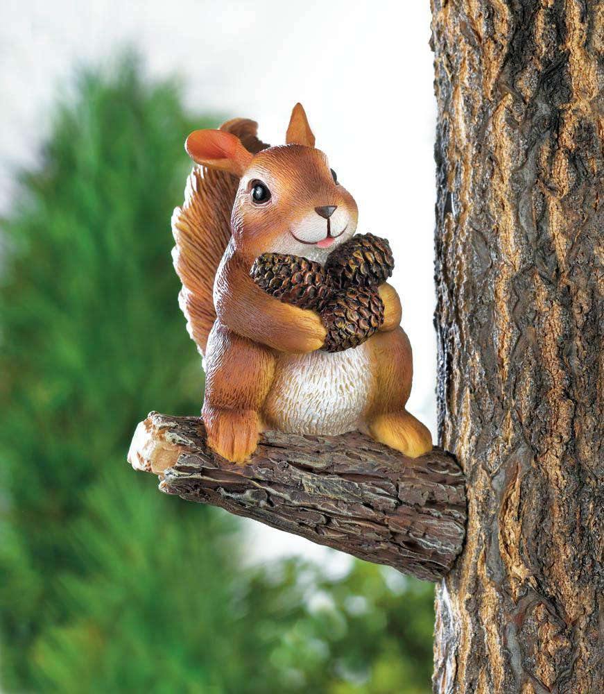 Gathering Squirrel Tree Decor - The Fox Decor