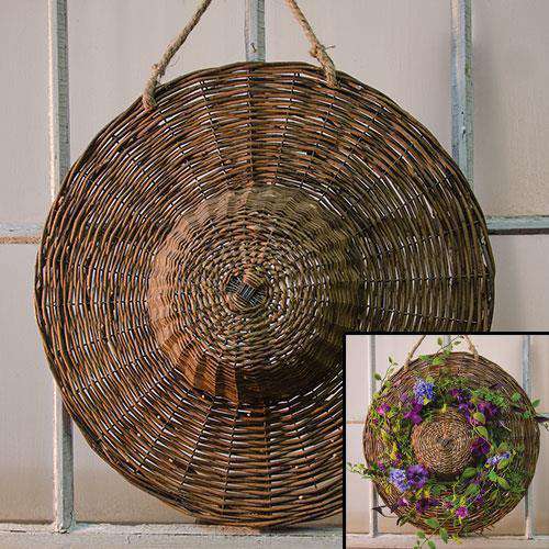 *18" Willow Wall Hat - The Fox Decor