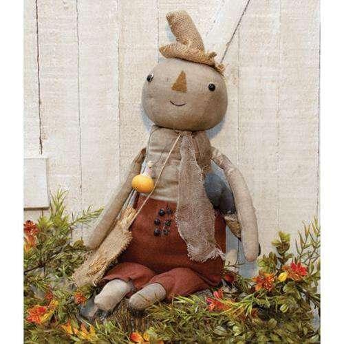 Billie Scarecrow Doll w/Crow - The Fox Decor