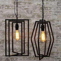 Thumbnail for Geometrical Hanging Lamp, 2 Asstd. Lamps/Shades/Supplies CWI+ 