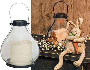 Glass School Lantern - The Fox Decor