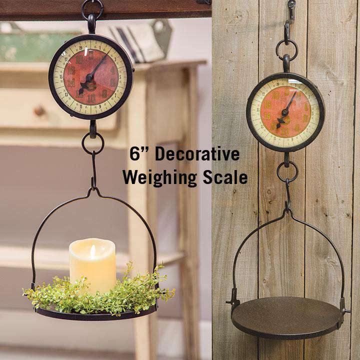 Decorative Weighing Scale, 6" - The Fox Decor