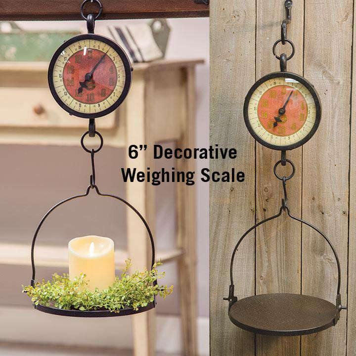 Decorative Weighing Scale, 6"