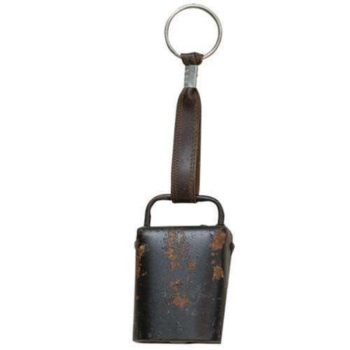 Aged Rustic Black Cowbell - The Fox Decor