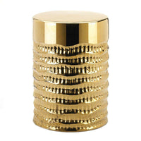 Thumbnail for Gold Textured Stool