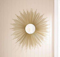 Thumbnail for Golden Rays Sunburst Mirror - The Fox Decor