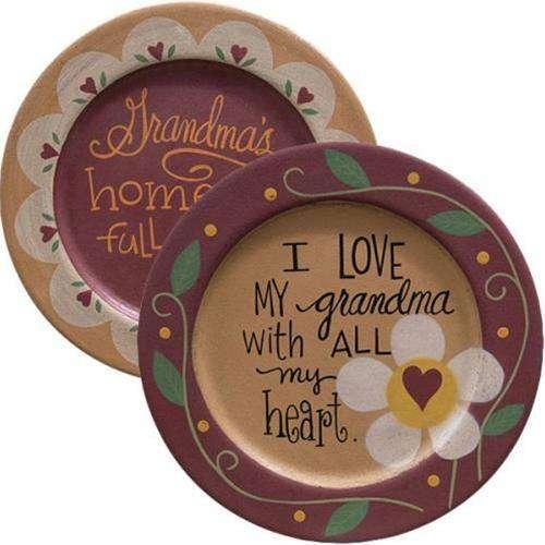 Grandma's Home Plate, 2 Asst. - The Fox Decor