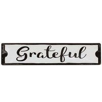 Thumbnail for Grateful Black and White Street Sign Metal Signs CWI+ 