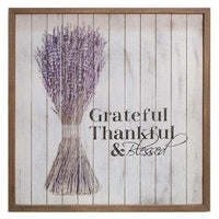 Thumbnail for Grateful Framed Shiplap Sign, 20