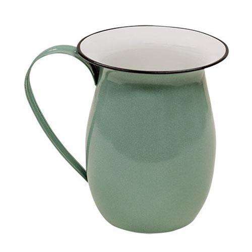 Green Enamel Pitcher Buckets & Containers CWI+ 