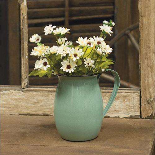 Green Enamel Pitcher Buckets & Containers CWI+ 