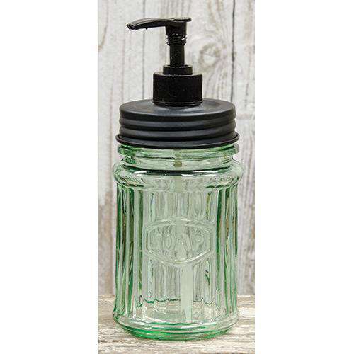 Green Glass Soap Dispenser soap dispenser CWI+ 