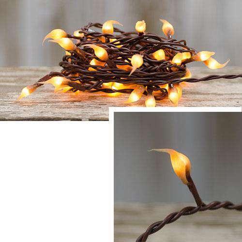 Grubby Mustard Lights - 50ct - The Fox Decor
