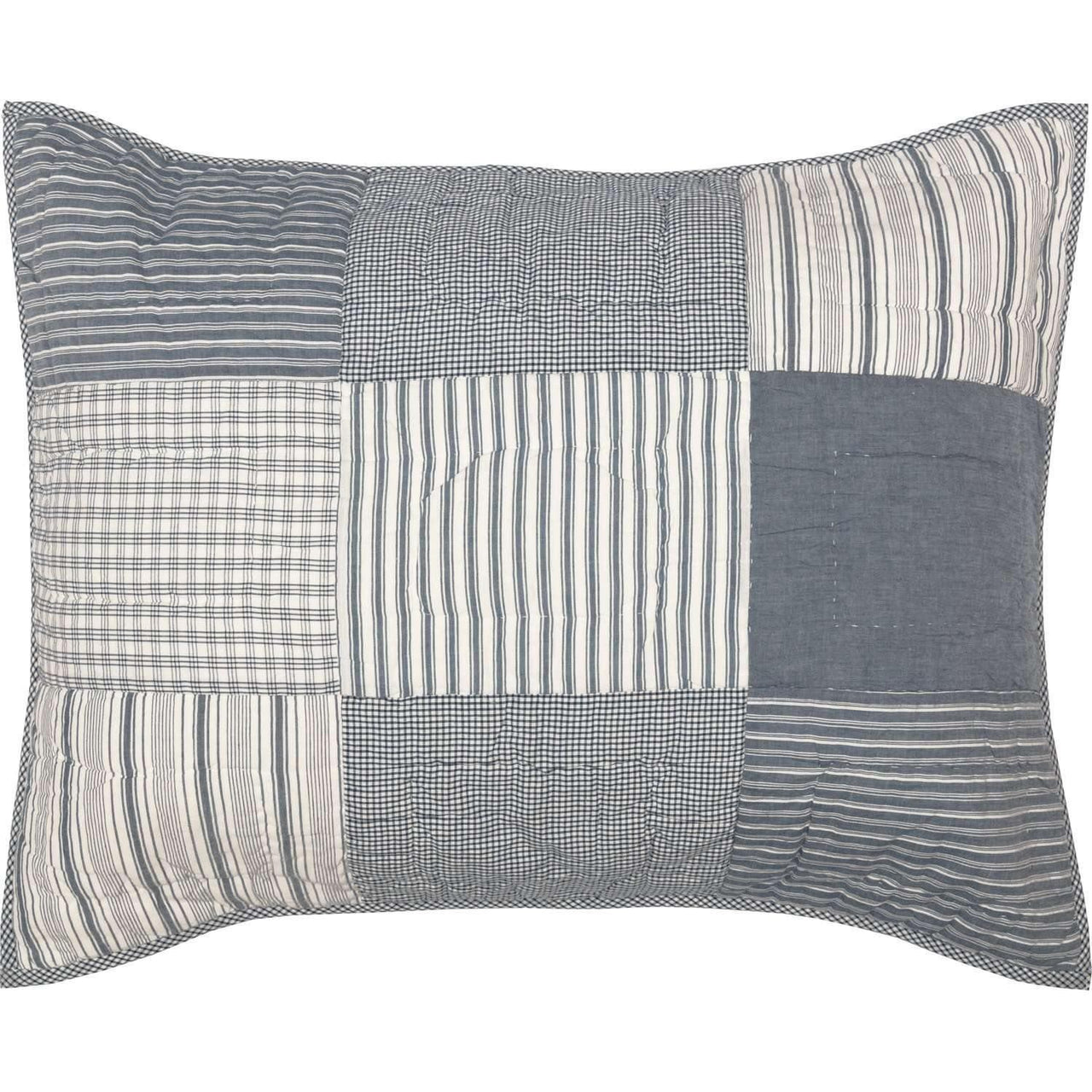 Sawyer Mill Blue Standard Sham 21x27 VHC Brands - The Fox Decor