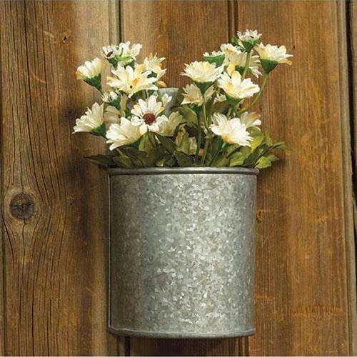 Galvanized Wall Planter - The Fox Decor