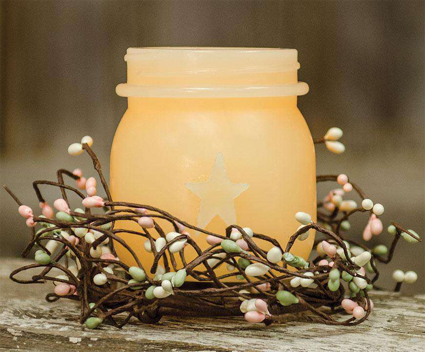 3" Mason Jar Timer Candle - The Fox Decor