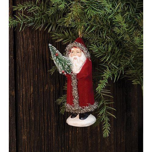 Belsnickel w/Tree Ornament - The Fox Decor