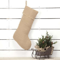 Thumbnail for Jute Burlap Natural Stocking 12x20 VHC Brands - The Fox Decor