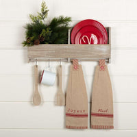 Thumbnail for Joyeux Button Loop Kitchen Towel Set of 2