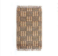 Thumbnail for Handmade Straw Tatami Non-slip Braided Rug rug The Fox Decor 20x30