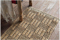 Handmade Straw Tatami Non-slip Braided Rug - The Fox Decor